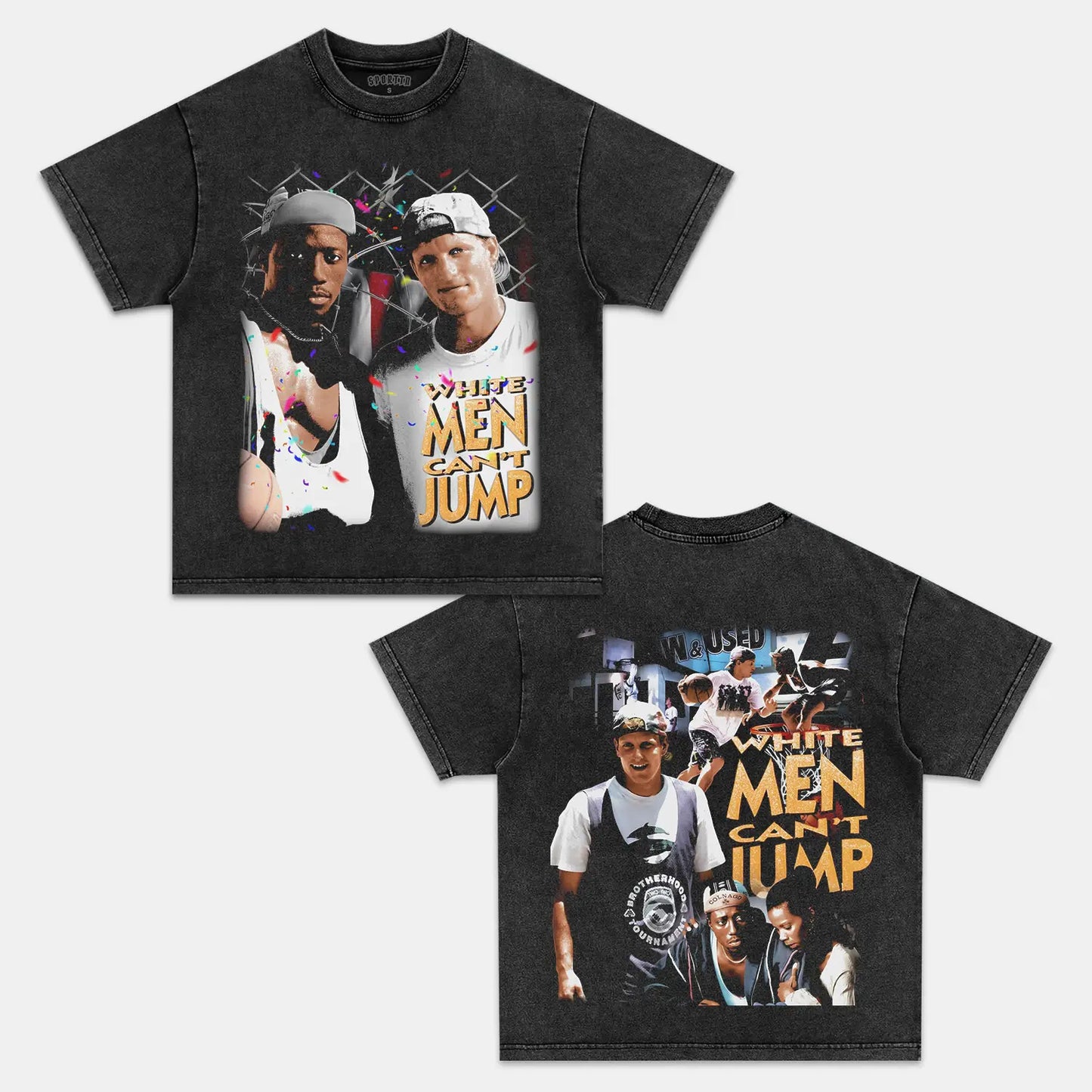 WHITE MEN CANT JUMP TEE