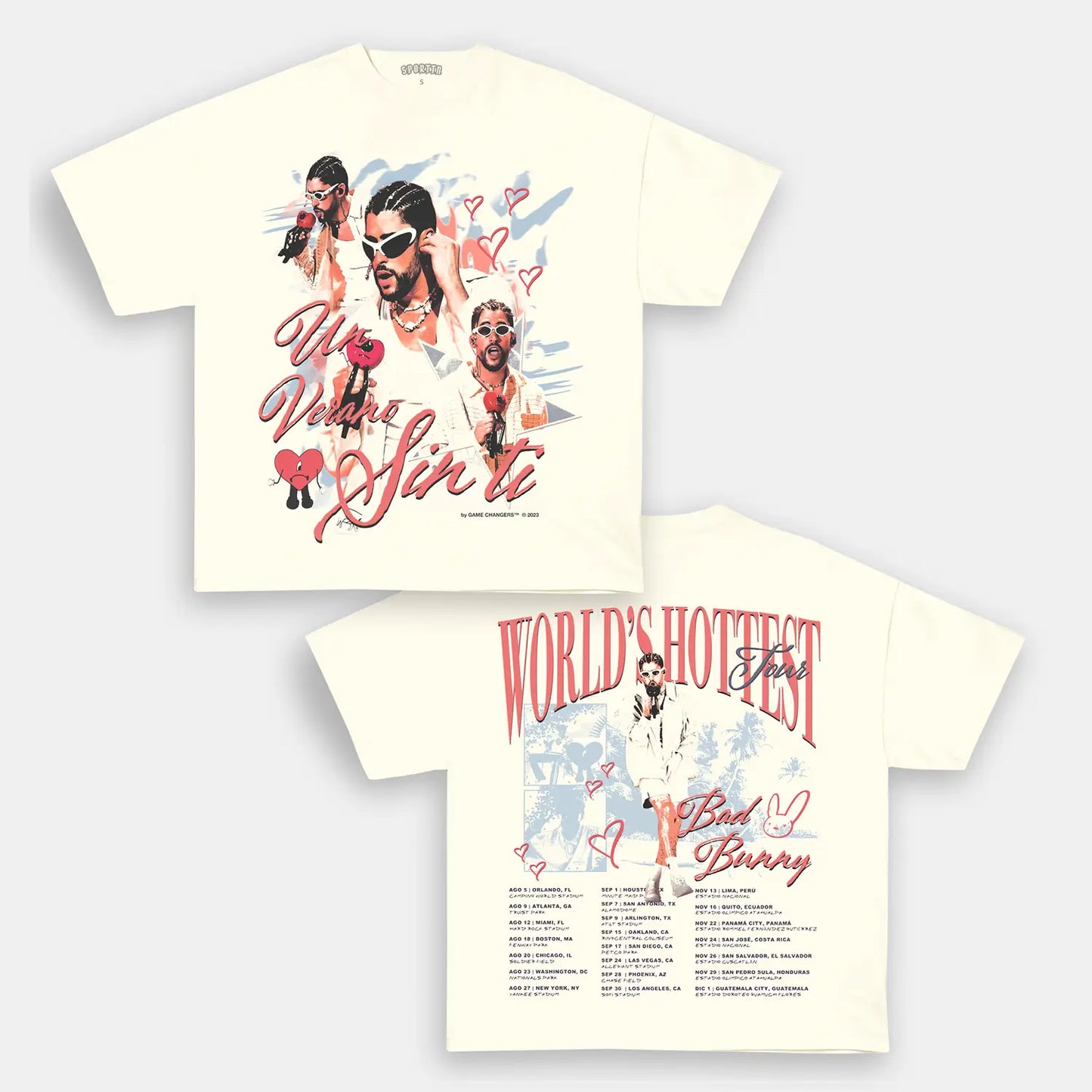 WORLDS HOTTEST TOUR TEE