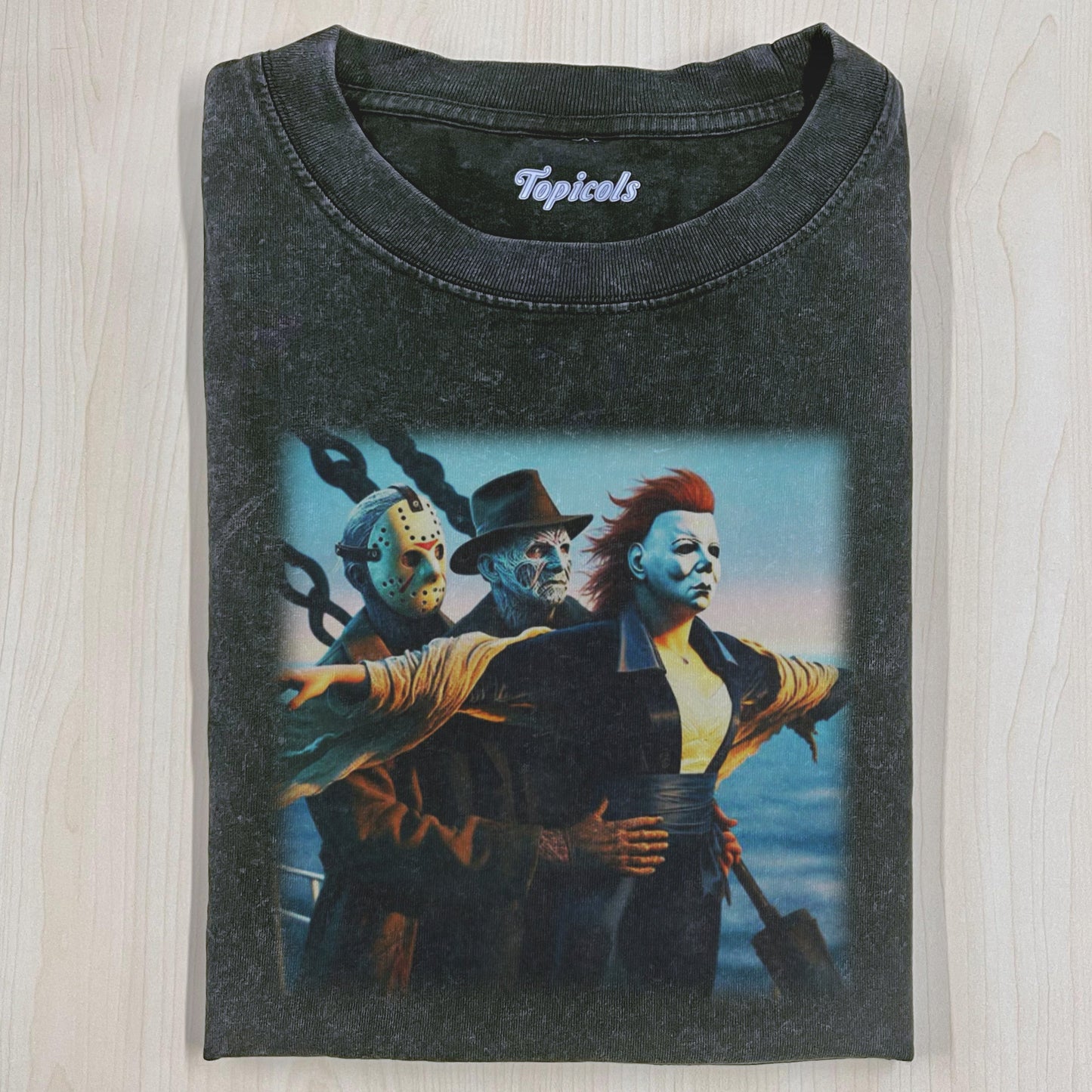 VINTAGE HALLOWEEN GRAPHIC T-SHIRT